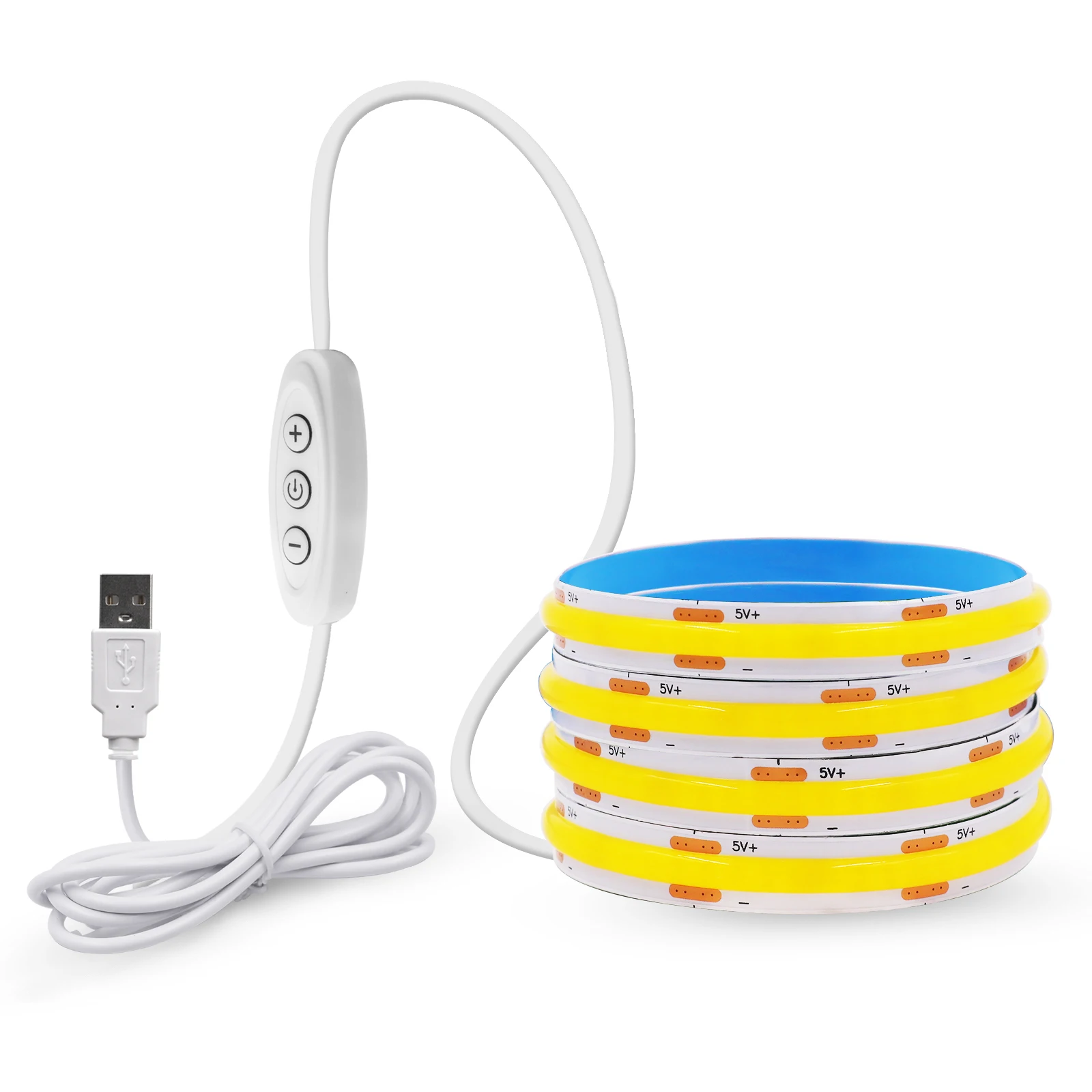 ตัวเลือกสินค้า LED Strip Light ยืดหยุ่น 320 LED หรี่แสงได้ DIY