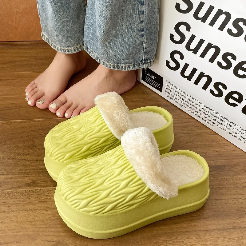 

Female Shoes Ladies' Slippers Luxury Slides Women Heels Platform 2023 Designer High Soft Flat Basic Rome PU Fabric Rubber