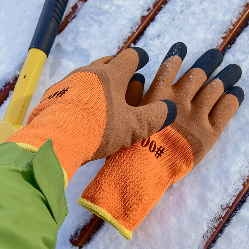 Winter Enhanced Velvet-Grip Anti-Slip Work Gloves