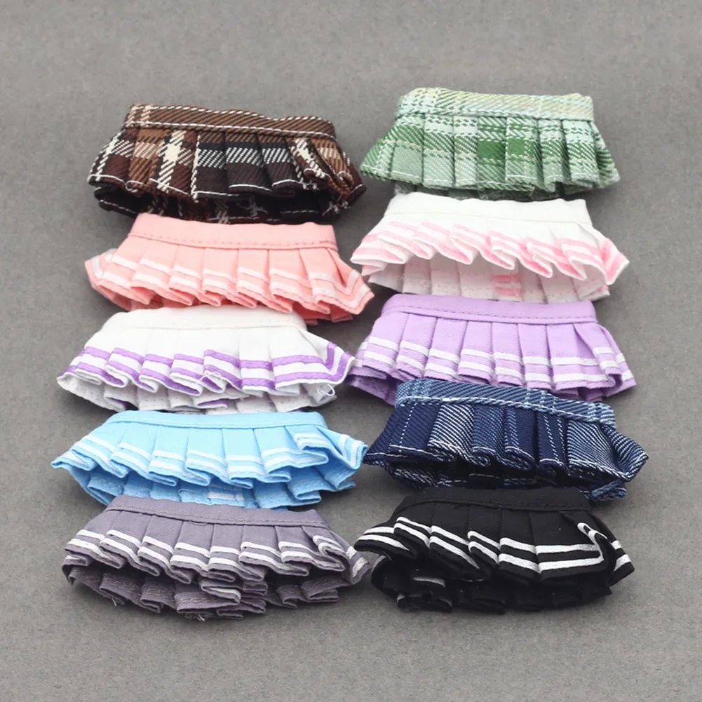 For Labubu Clothing Accessories 4.0 Pin for Love Series T-shirt Pleated Skirt for Labubu V4 Clothes Outfit Accessories 5