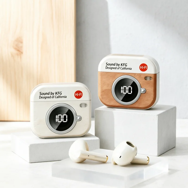 Wireless Bluetooth Headphones With Microphone Hifi Sound Quality_voghion.com