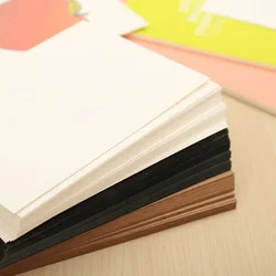 Cartes peintes à la main, lot de 20 pièces de papeterie coréenne, ensemble d'écriture Simple et Simple, pour bricolage 