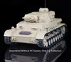 1/16 Heng Long Plastic German IV F Static Tank Model 3858 without Gearbox Radio Toys Gift 6