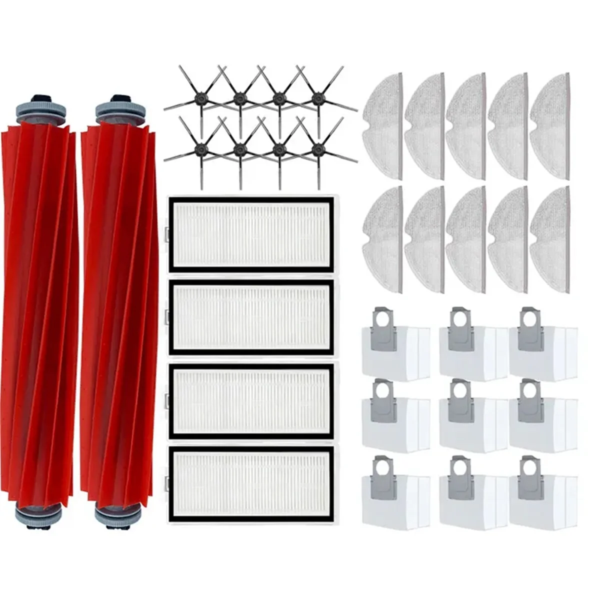 

For Roborock Q7 Max / Q7 Max+ /Q7 Plus / T8 Accessories Main Side Brush Hepa Filter Mop Robot Vacuum Cleaner Spare Parts