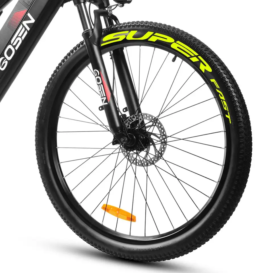 JANTE - ROUE,Autocollants pour jantes de vélo de route et vtt,Film décoratif étanche pour