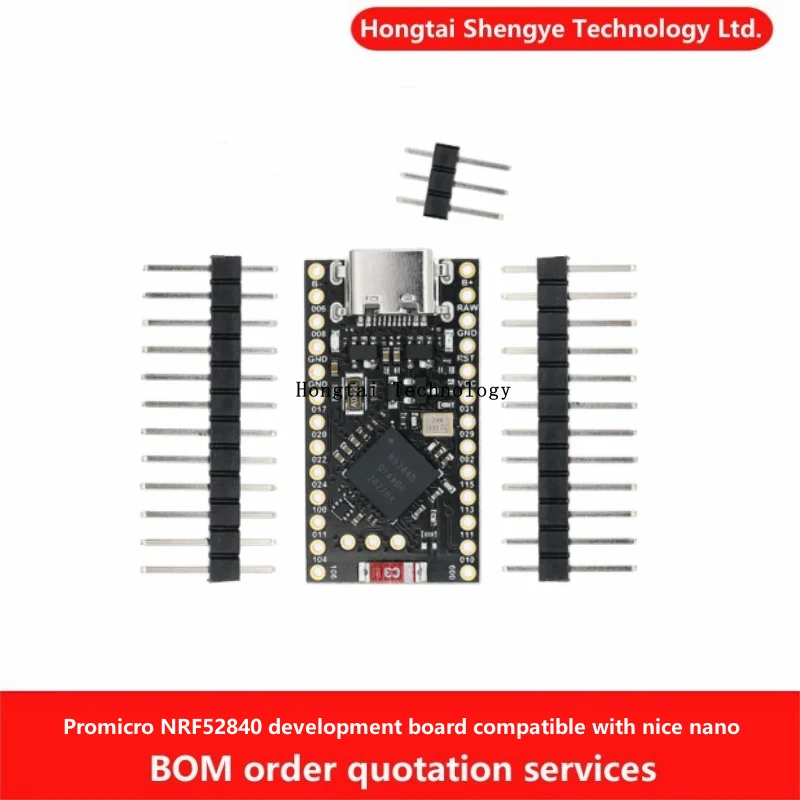 Modulo Scheda Di Sviluppo Promicro Nrf52840 Compatibile Con Nice Nano V2.0 Con Gestione Della Ricarica Bluetooth