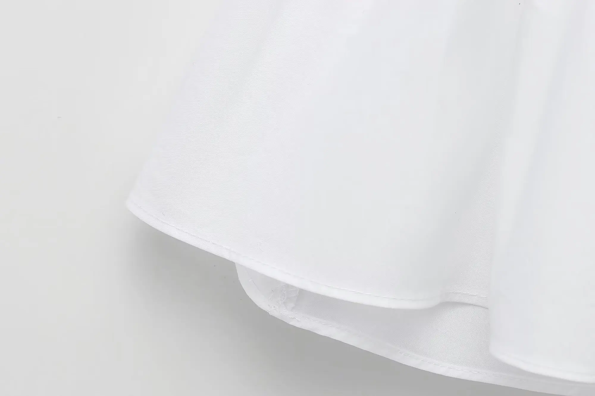 2025 sommer frauen Weiß Bogen Falten Schmücken Neue Mode Top Frau Sexy Ärmellose Backless Tiefem V-ausschnitt Schlank Tops – Detail 8