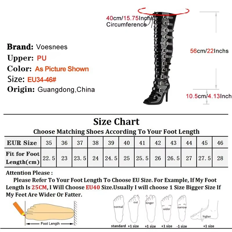 Size 46 White Over The Knee Boots Women Sexy Hollow Thigh High Boots Fashion Buckles Dance Shoes 7CM 9CM 10.5CM Stirpper Heels