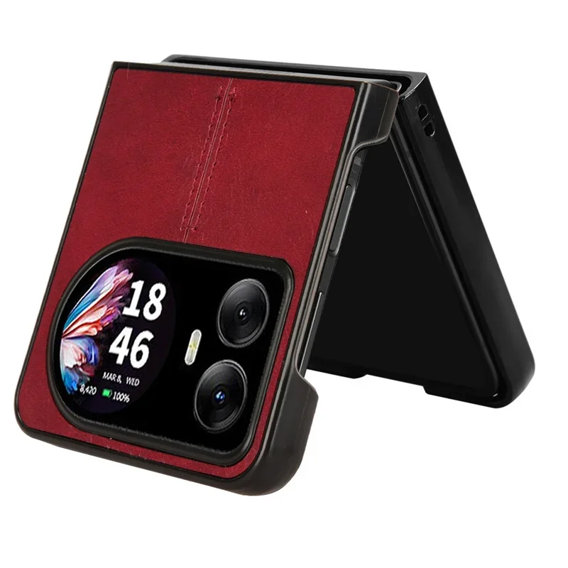 Luxury Calfskin PU Leather Lines Phone Case Cover - Soft Back Cover