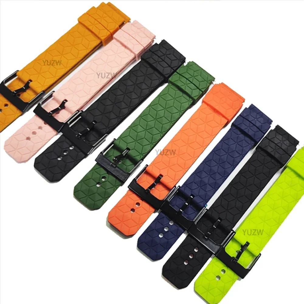 Enhanced Silicone Wrist Band - Soft Rubber Replacement Strap