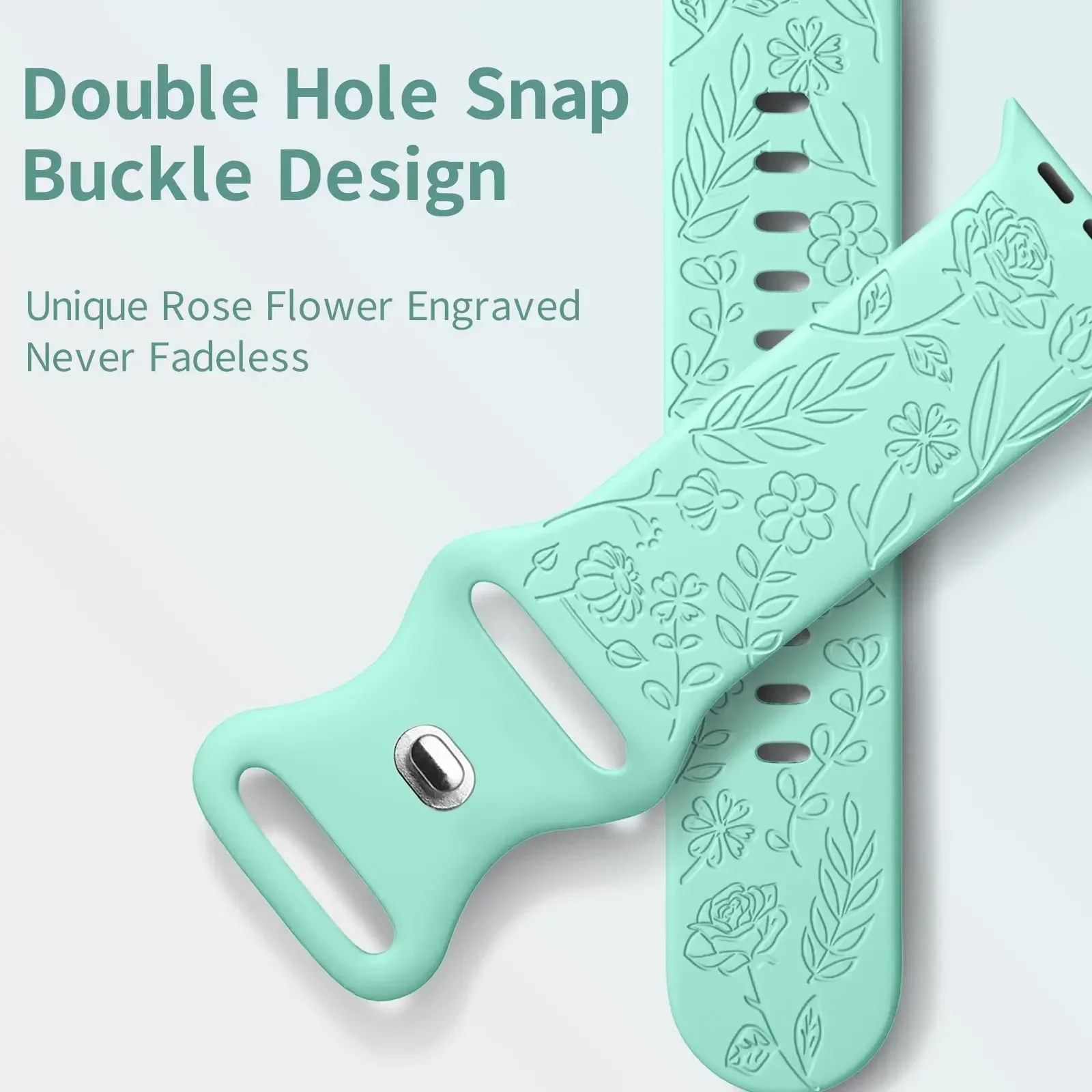 Engraved Silicone Strap