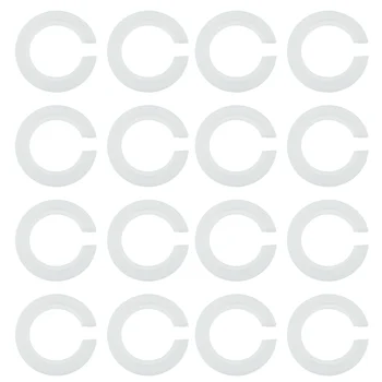 램프 헤드 변환 링 전등갓 설치 도구, 천장 조명 커버, 컨버터 내구성 플라스틱 액세서리, E27 E14, 24 개