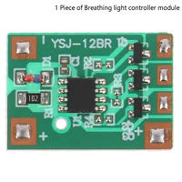 3V6V12V Slow Breathing Light Module 3-way 300mAh Light with Slow Flashing Light Gradually on And Off Chip 2