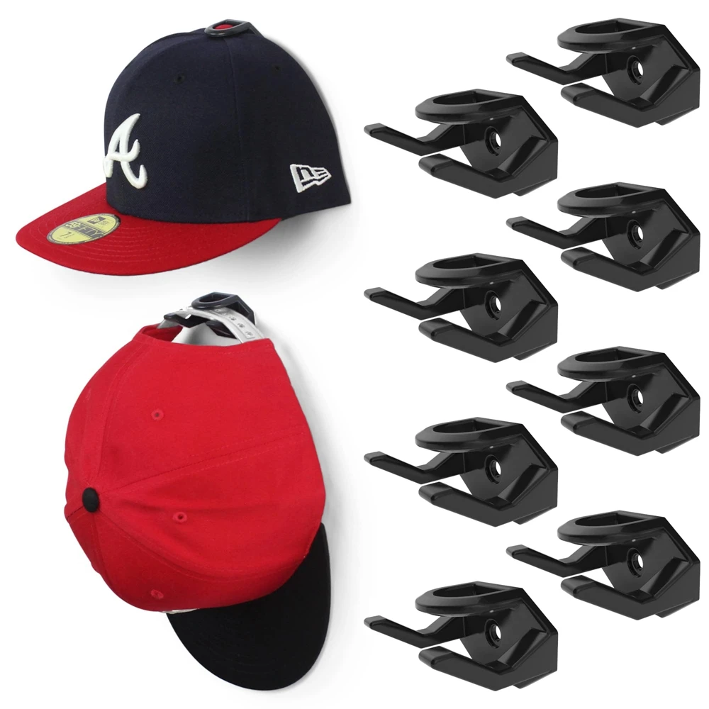 Lot De 2 Organiseurs à Chapeaux Avec Clips - Rangez Vos Casquettes, Bérets, écharpes Sans Prendre De Place