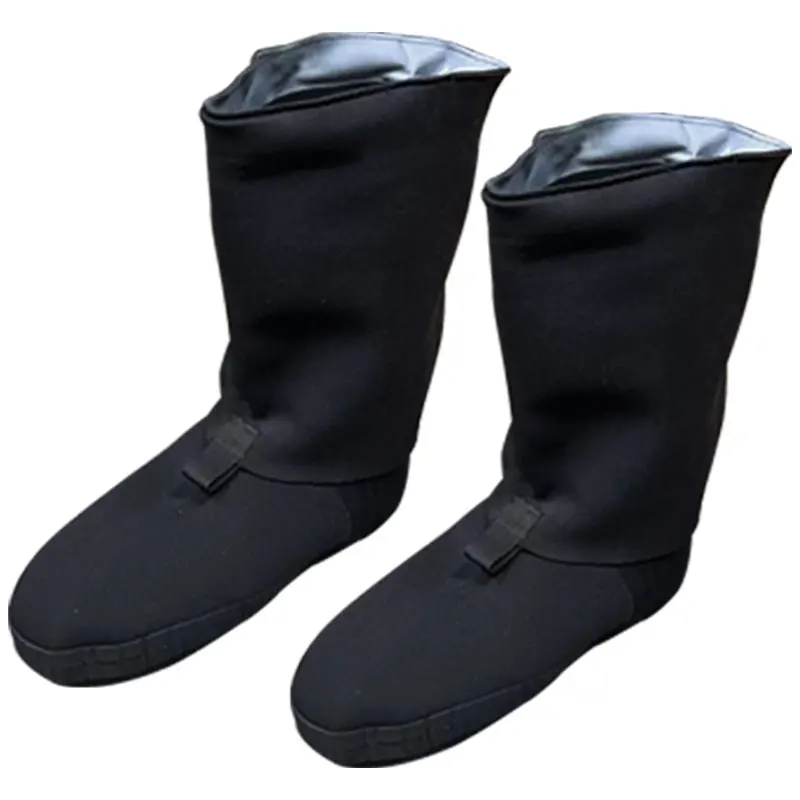 Wading Socks Wader Booties 4mm Waterproof Neoprene Stockingfoot with Gravel Guards for Fly Fishing ATV/UTV Hunting Pants(a Pair)