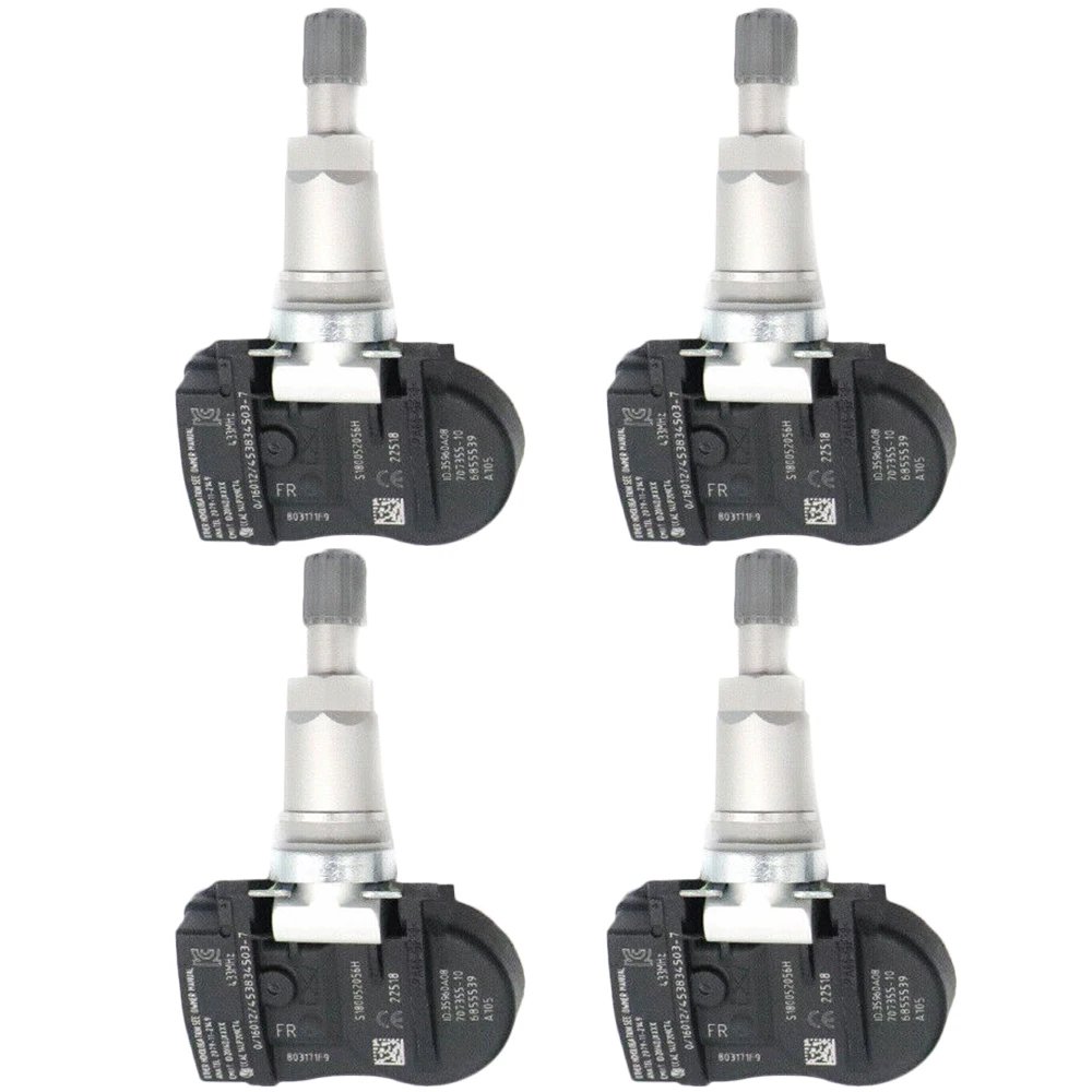 

4pcs TPMS Tire Pressure Sensor 6855539 For BMW 2 3 4 i M2 M3 M4 X1 X2 X5 X6 MINI 36106881890