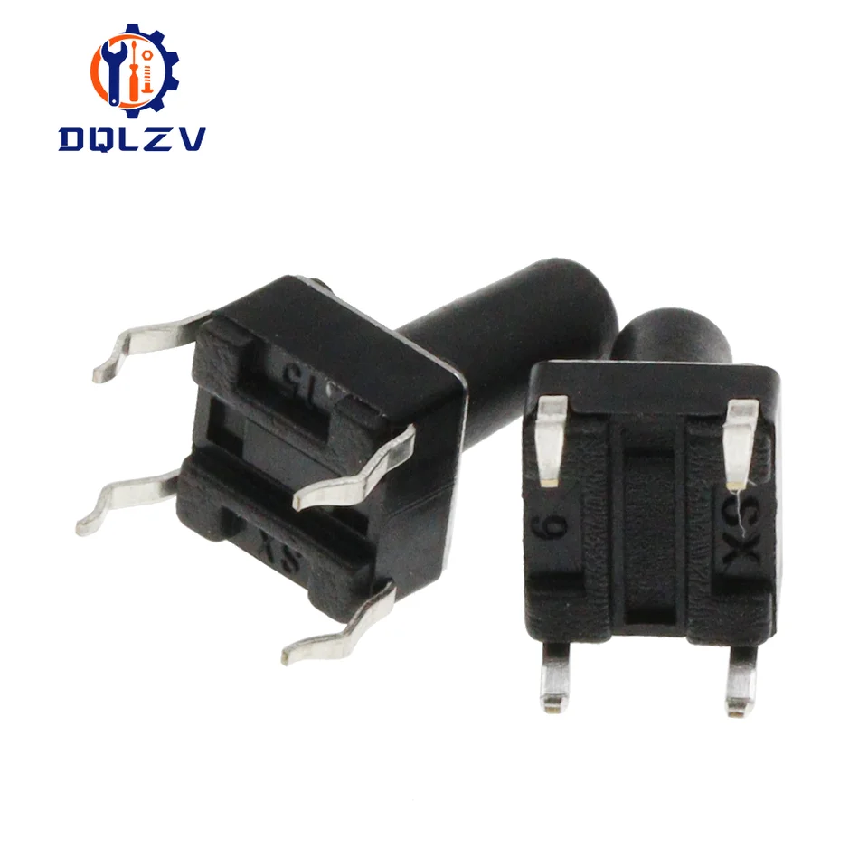 6x6x6mm パネルミニ/マイクロ/小型 PCB モーメント DIP 触覚プッシュボタンスイッチ 20 個 電気スイッチ uxcell マイクロタクトスイッチ  押しボタンスイッチ 6x6x6mm 4端子 97枚入り : ソウテン - 通販 - Yahoo!ショッピング 交換部品 20 個 4 ピン 6 * 6 マイクロタクトプッシュボタンスイッチ DIP 6x6x4.3/5/6/7/8/9/10/1