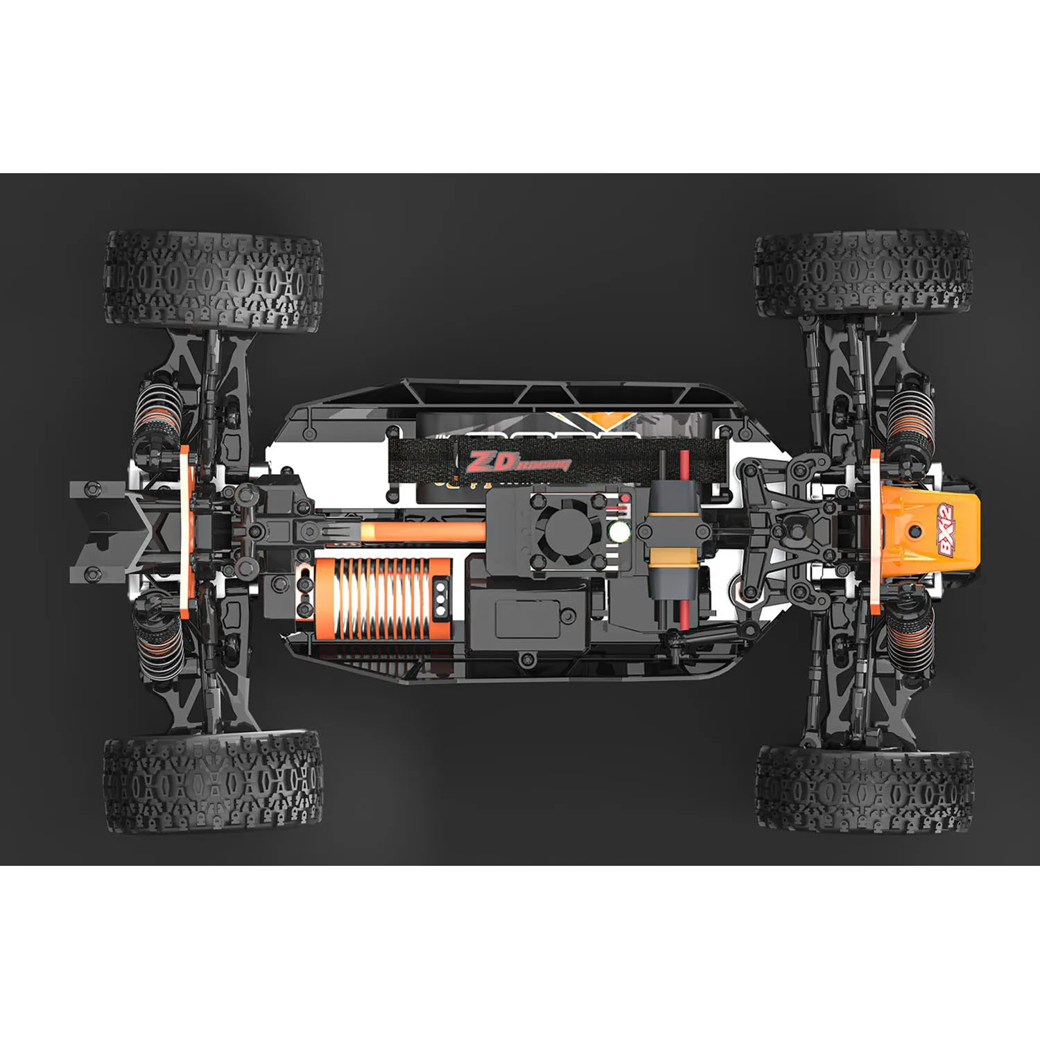 ZD Racing BX-12 Buggy RC 1/12 4WD Brushless 70-80 km/h RTR