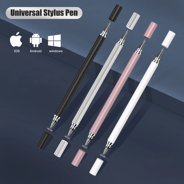 Universal 2 in 1 Stylus Pen Drawing Tablet Capacitive Screen Caneta Touch Pen for iOS Android