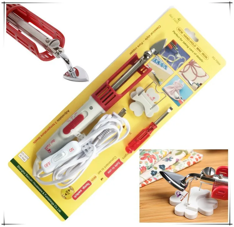 220V Pen Type Mini Baby Clothes Iron Detail Ironing Device DIY Small Electric Iron Mini Sewing Tools mini soldering iron