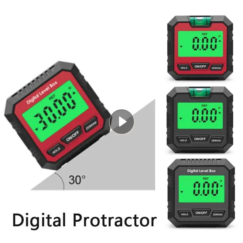 Digital Angle Protractor Level Box Digital Inclinometer Level Box