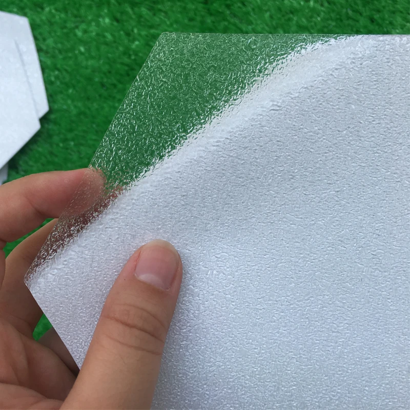 AQUBONAHexagonSurfboardClearDeckGripPadNonSlipMatAdhesive