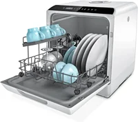 Countertop Dishwasher, 5 Washing Programs Portable Dishwasher With 5-Liter Built-in Water Tank, No Hookup Needed 1