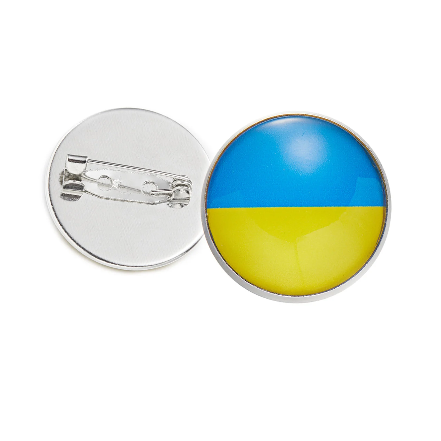 Ukraine Multilayer Leather Bracelets Ukrainian Flag Charm Bangle for Women Men leather bracelet