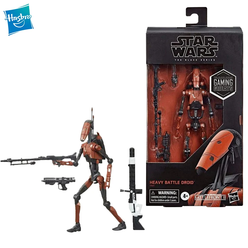 

In-Stock Hasbro Star Wars The Black Series Star Wars Heavy Battle Droid Gaming Greats 6-Inch Action Figure Collectible Model Toy