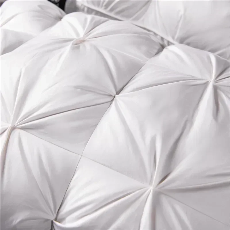 Down Pillow 100% White Goose Feather Pillow Core Five-star Hotel Cotton Single Cervical Vertebra Support Sleep Pillow 5