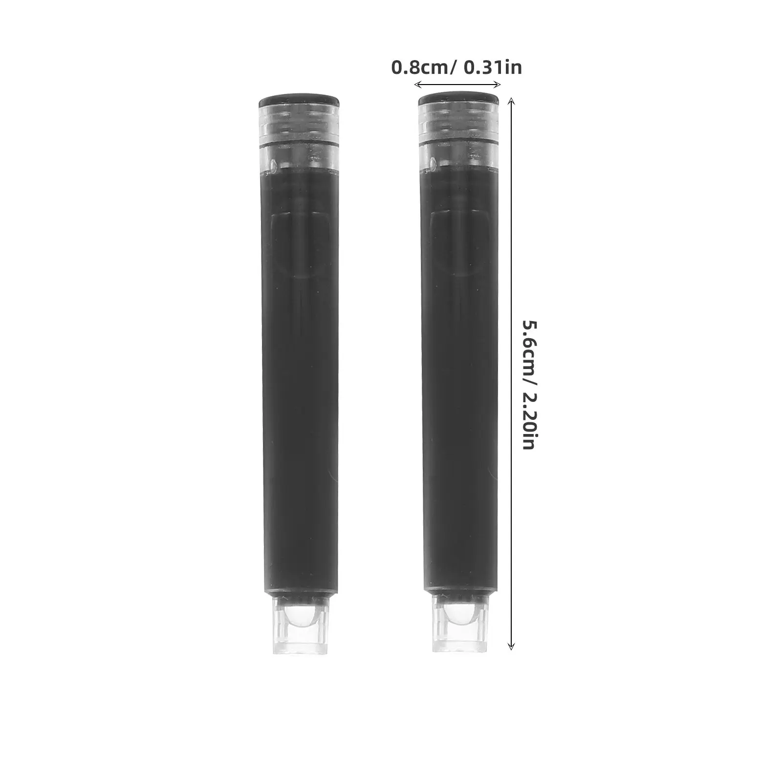 1세트 만년필 잉크 리필, 부드러운 필기 연습을 위한 건조 및 교체 가능한 카트리지, 초등학생에게 이상적
