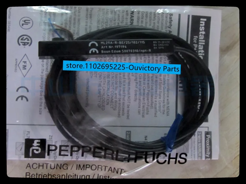 

ML29A-R-BE/25/102/115 ML29A-T-BE/115 New original proximity switch sensor