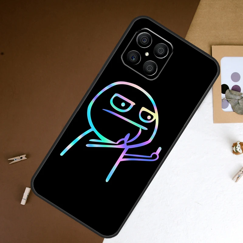 Humorous Middle Finger Design Phone Case Cover