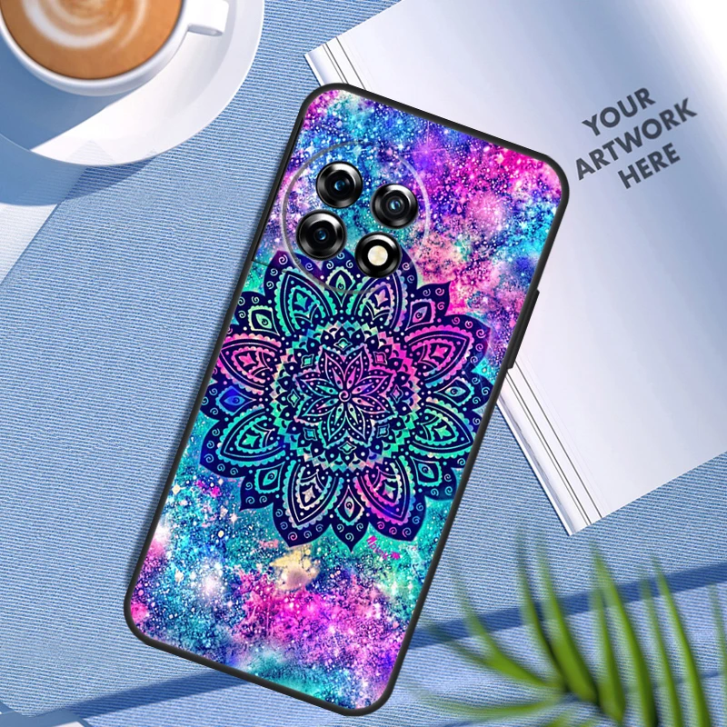 Elegant Flowers Mandala Floral Smartphone Case Cover