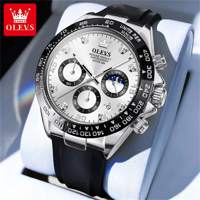 OLEVS Men's Luxury Quartz Watch