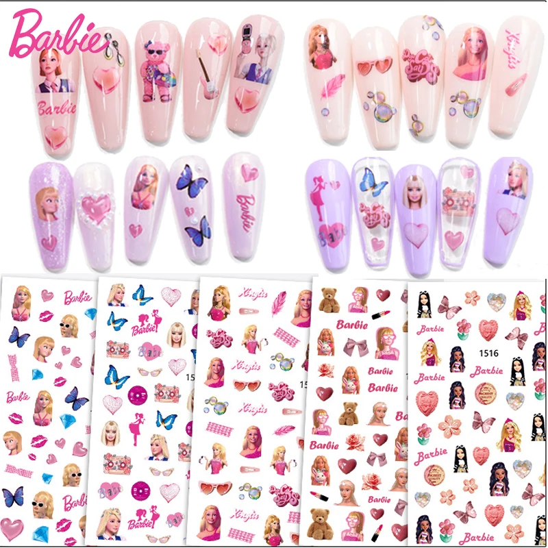 CakesInc.Nails - Barbie 'NAIL DECALS' | ♡ NAIL DECALS ♡ | CakesInc.Nails