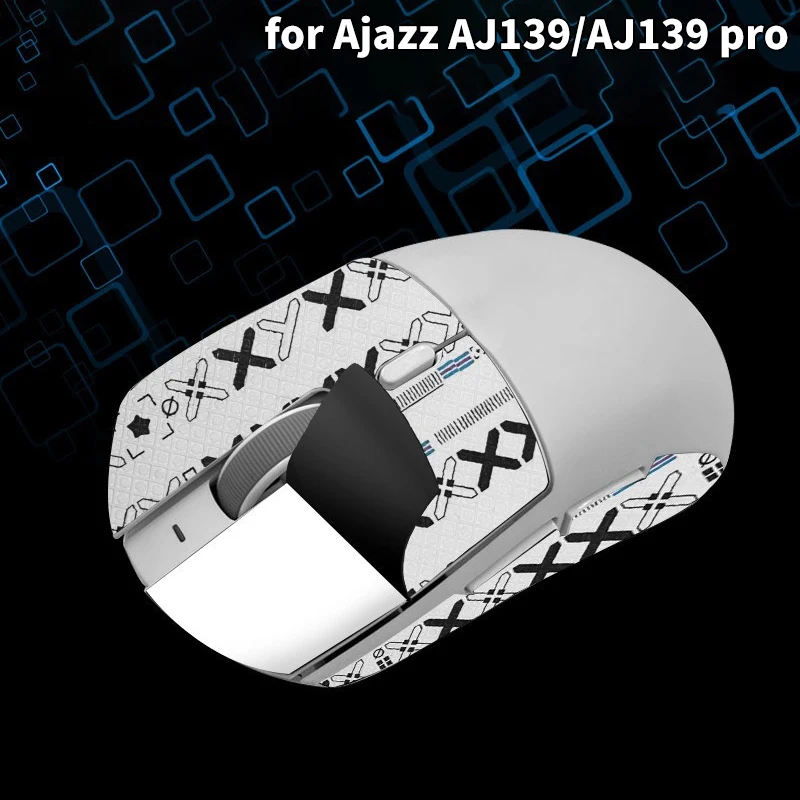 미끄럼 방지 마우스 스티커 그립 테이프 스케이트 AJAZZ AJ139 프로 게임용 마우스 게이머 액세서리 땀 흡수 방지