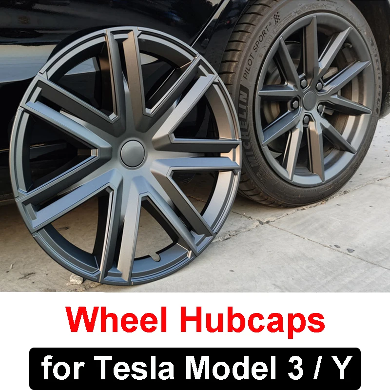 

Колпачки для ступицы колес Tesla Model Y 3 2023, 4 шт.