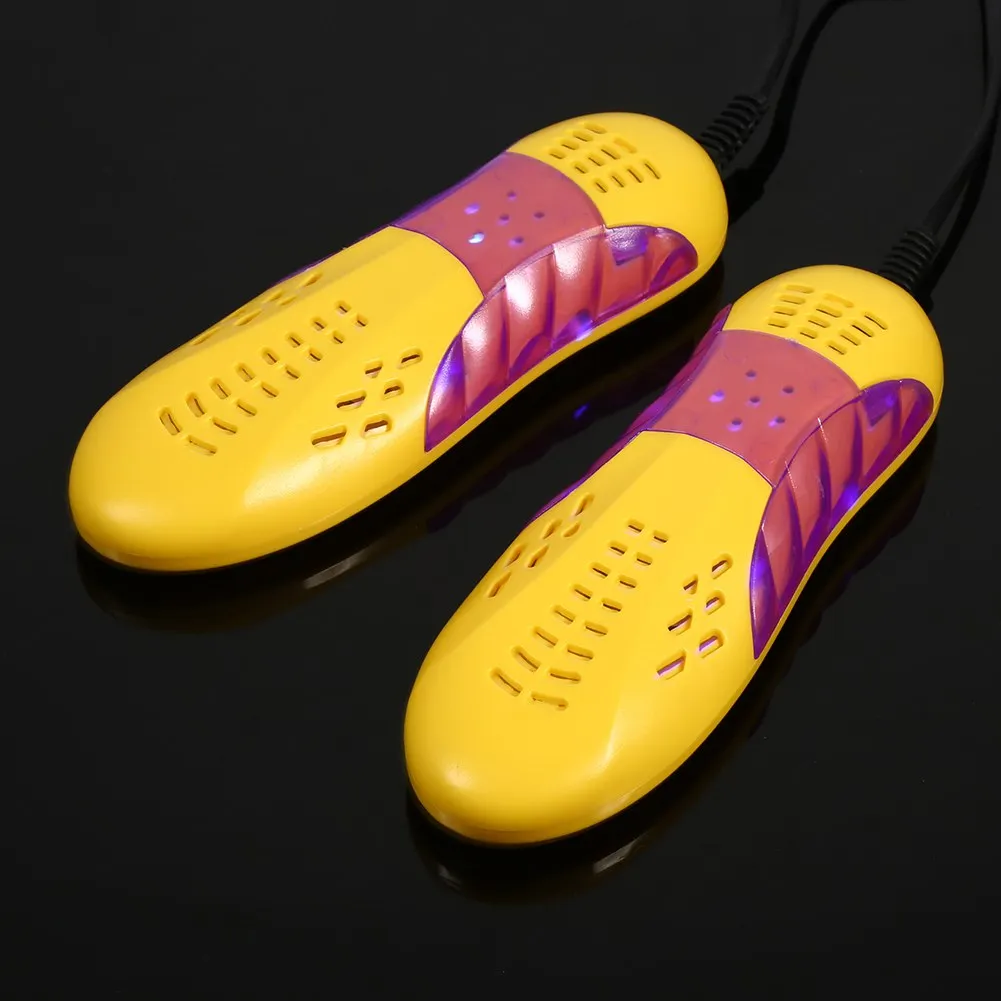 Rosvola Boot Deodorant Dehumidify Device Plastic Shell EU PlugViolet Light Shoe Dryer Heater Warmer 5