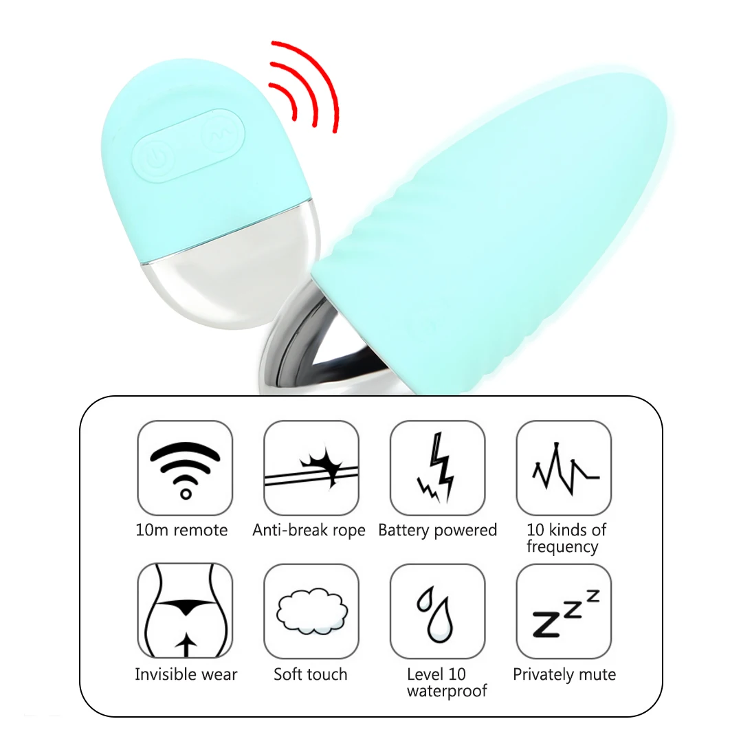 Vibratore wireless donna stimolatore clitoride capezzoli anale_voghion.com