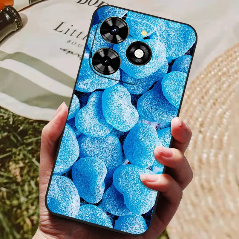 Luxury Silicon Phone Case - Protective Back Cover for Tecno Spark 20 Series