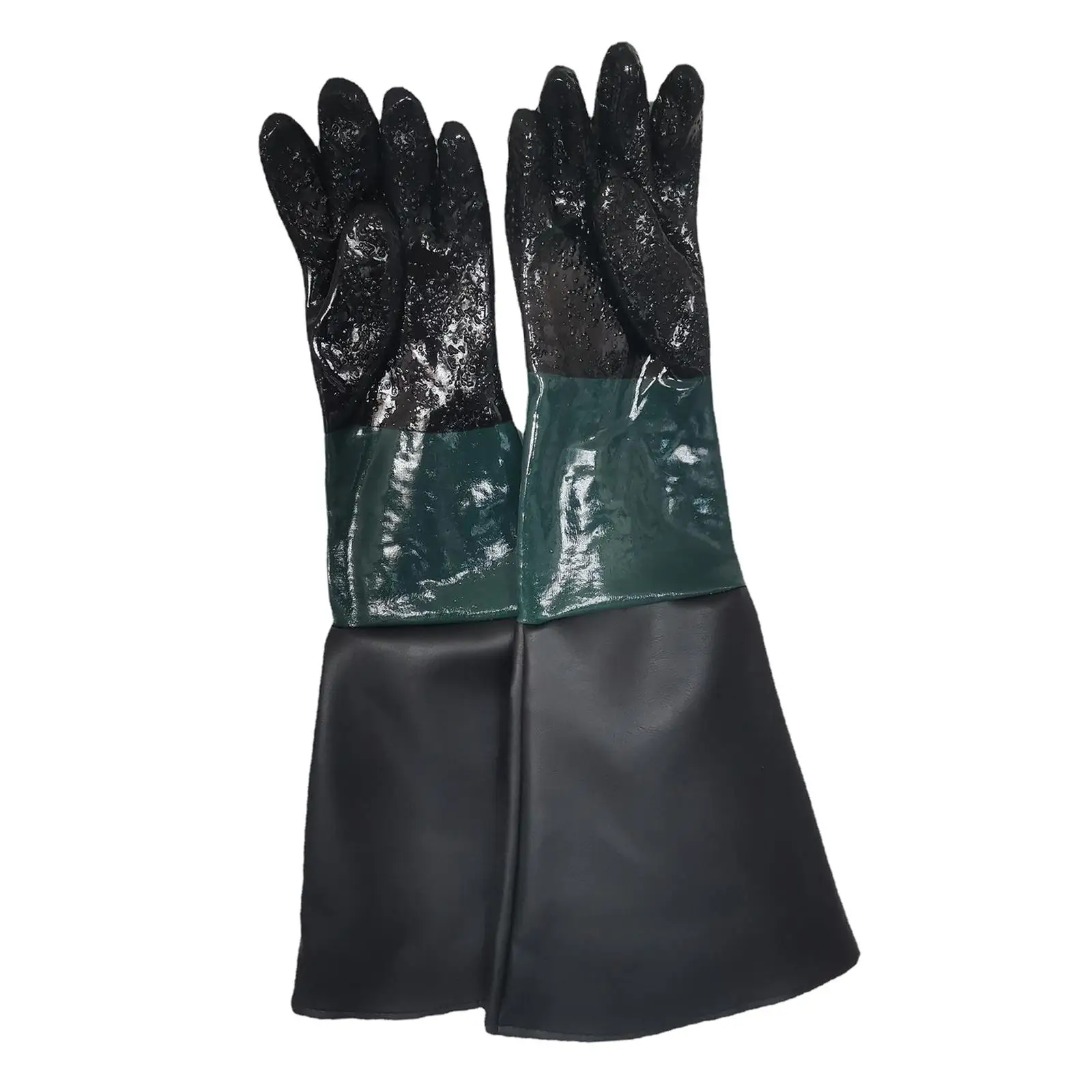 Sandblasting Glove Rubber Sandblasting Protective Gloves Gloves Replacement