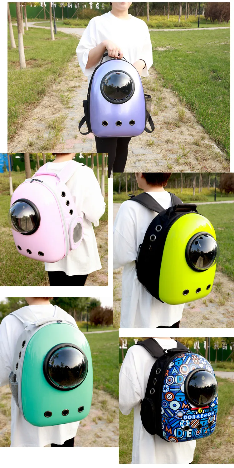 Title 5, Cat Backpack Astronaut Window Bubble Carrying P...