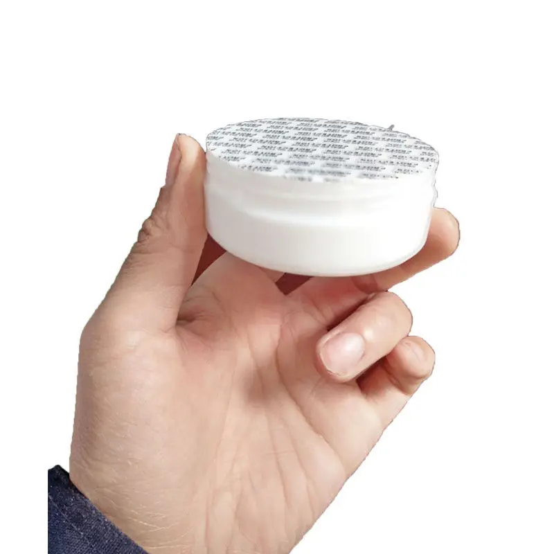 500Pcs Per Pack Self-adhesive Foam Press Seal Cap Liners Jar Bottle Pot Tamper Food Gasket Seals Pad Black Font Press Caps