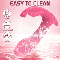 Weiblicher Kaninchenvibrator, Dildo, Klitoris-Stimulator, G-Punkt-Vibrationsei mit Höschen, zum Tragen für verbessertes Vergnügen, Sexspielzeug für Erwachsene 5