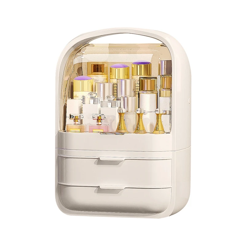 

Fashion Large Capacity Cosmetic Box Makeup Jewelry Drawer Home Storage Boxs Multifunctional Travel Cosmetic Organizer