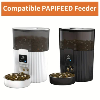 PAPIFEED cat automatic feeder dog fixed feeding machine cat food dog food wifi remote smart cat pet food dispenser 6