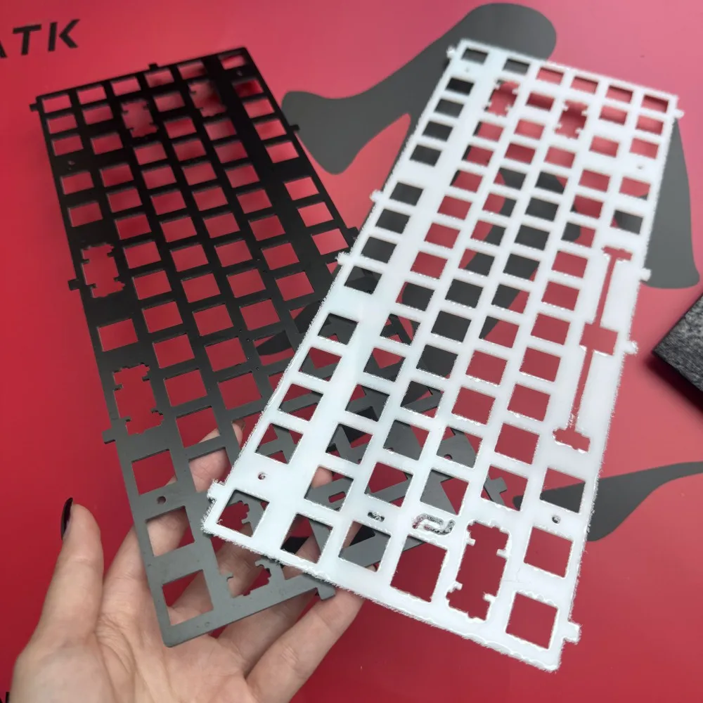 WEIKAV STARS 75 キーボードプレートカスタム PP/PC/FR4/カーボン