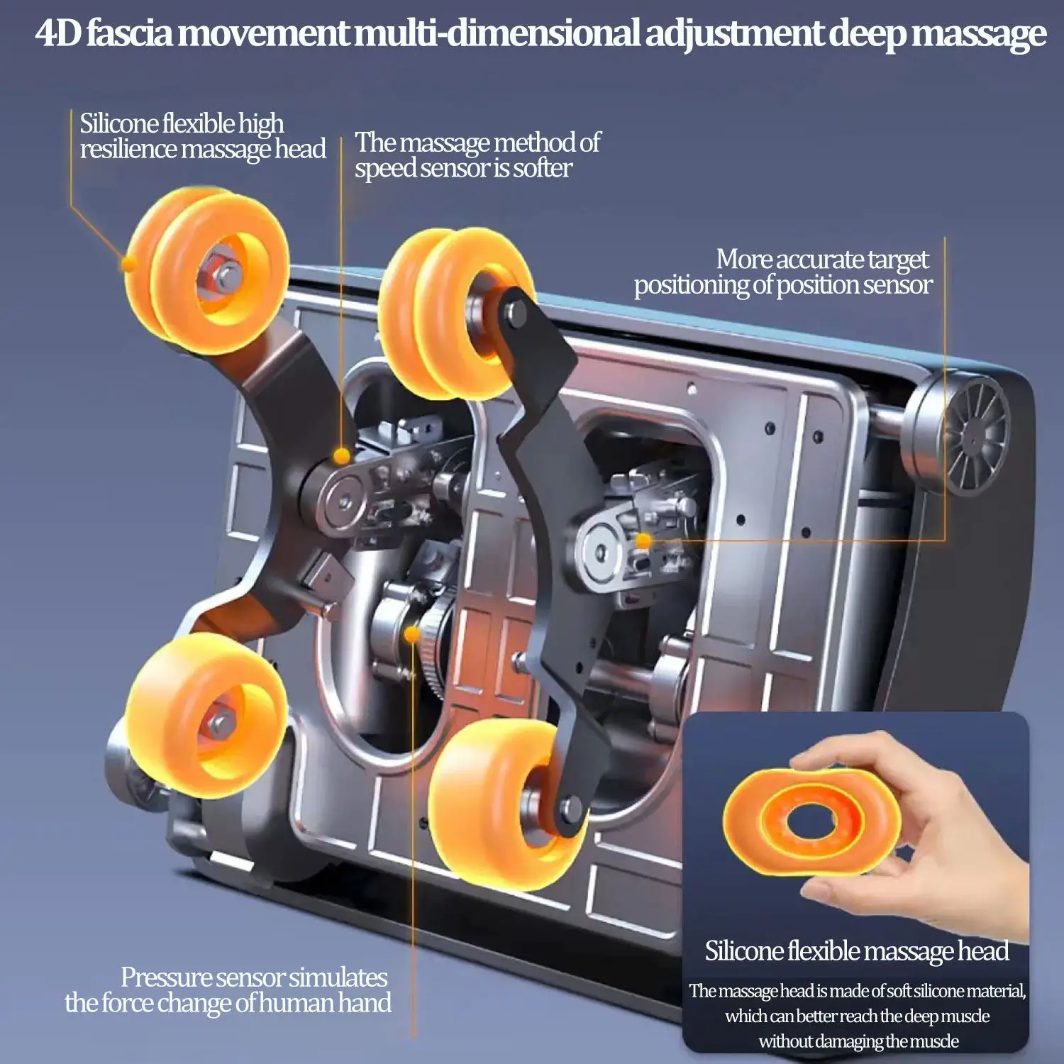 3  Year Warranty UKLife 4D SL-Track Full Body Air Bag Zero Gravity  Luxury Electric Massager Chairs For Office  Massage Sofa 2