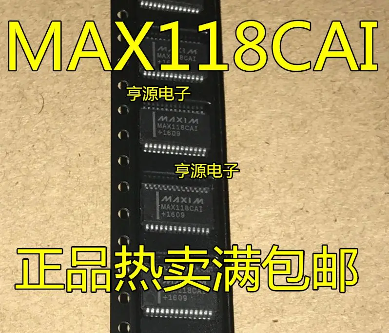 

Бесплатная доставка IC MAX118 MAX118CAI MAX118EAI SSOP-28 5 шт.